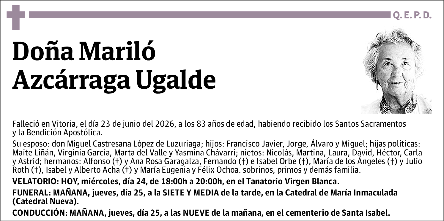 Marilo Azcárraga Ugalde