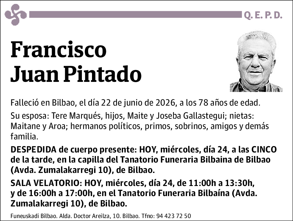 Francisco Juan Pintado