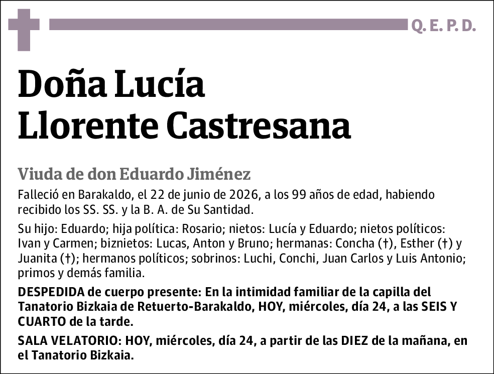 Lucía Llorente Castresana