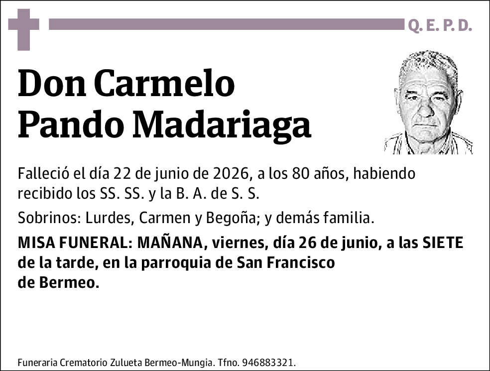 Carmelo Pando Madariaga