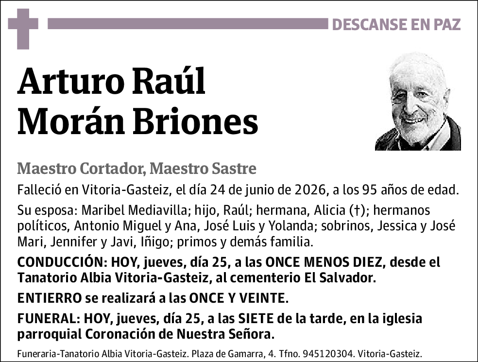 Aurturo Raúl Morán Briones