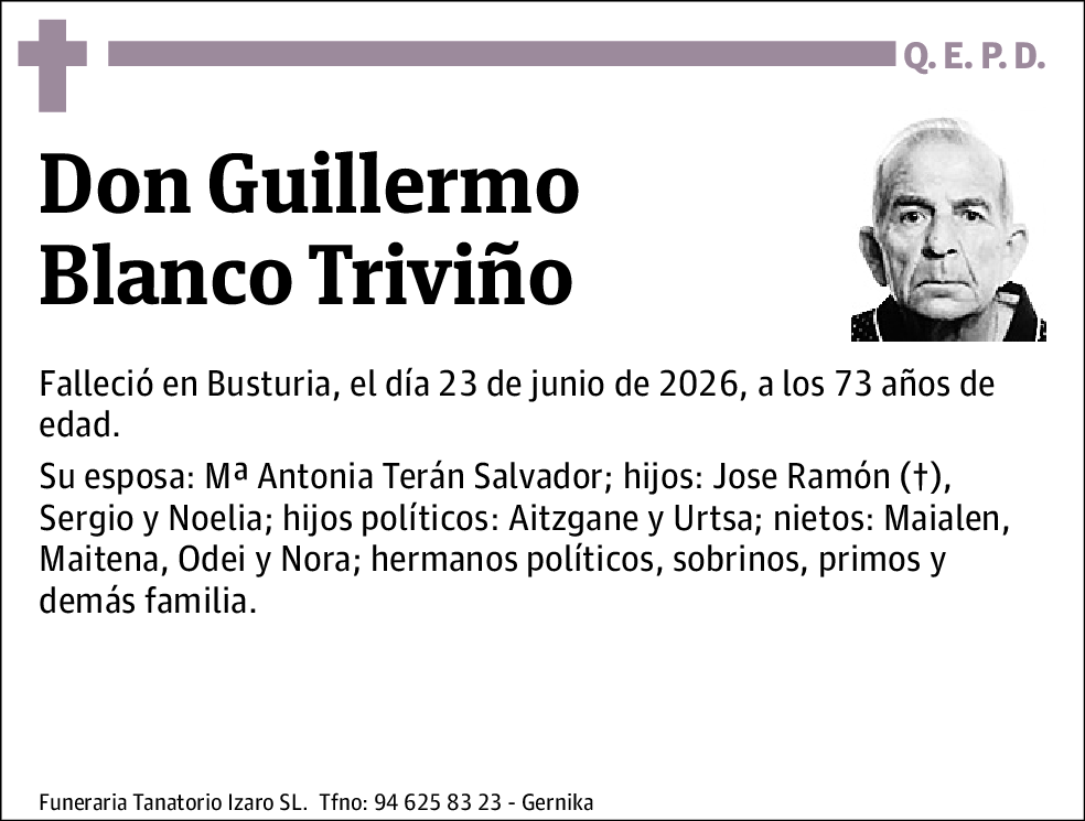 Guillermo Blanco Triviño