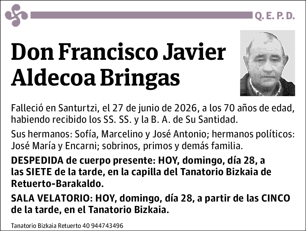 Javier Aldecoa Bringas