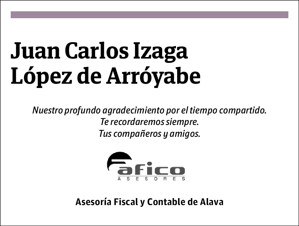 Juan Carlos Izaga López de Arroyabe