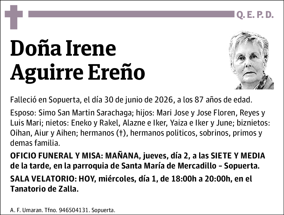 Irene Aguirre Ereño