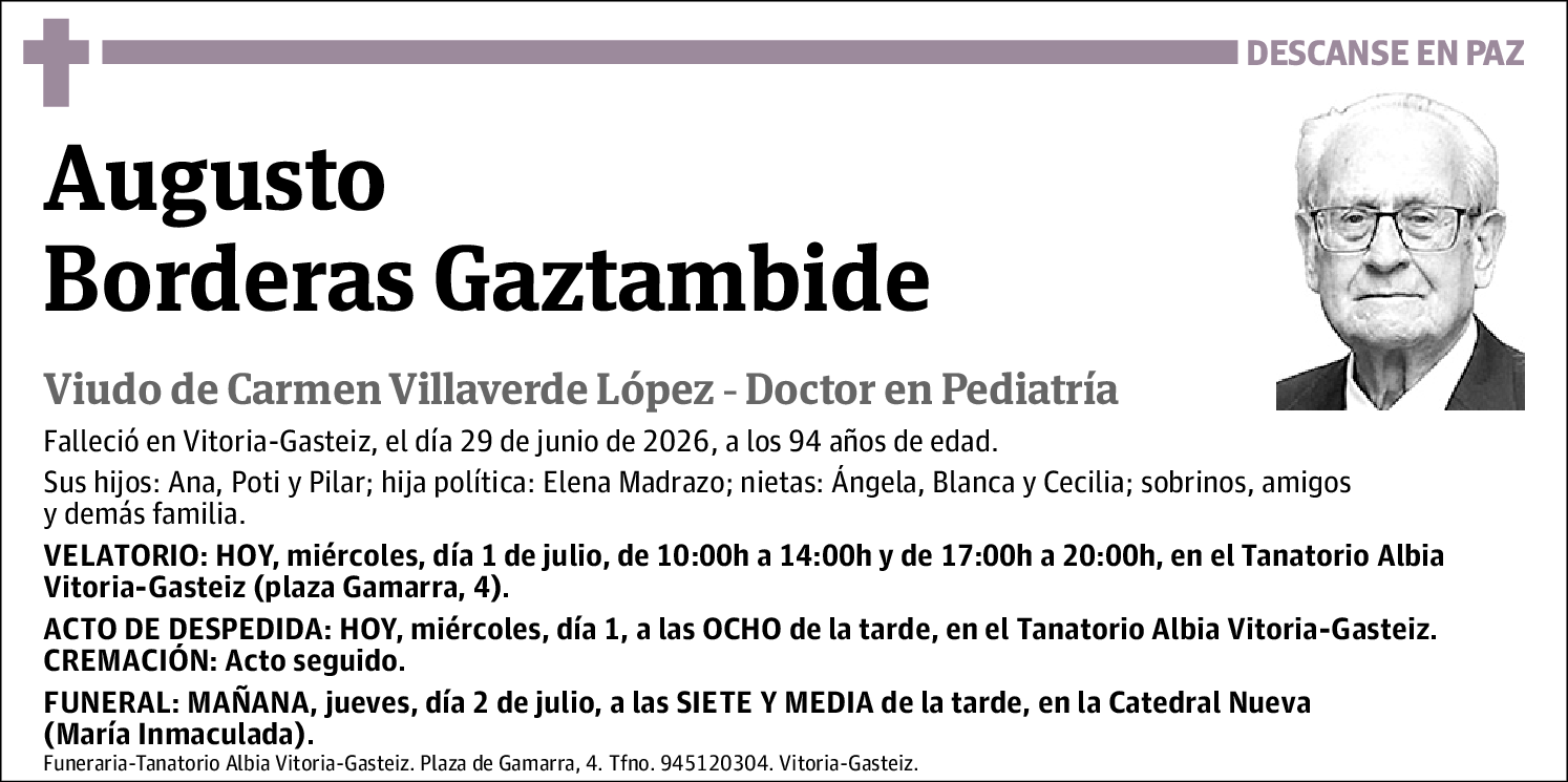 Augusto Borderas Gaztambide