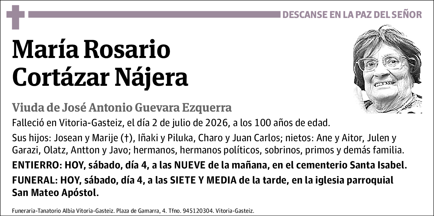 María Rosario Cortázar Nájera