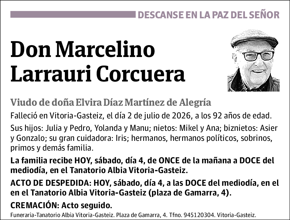 Marcelino Larrauri Corcuera