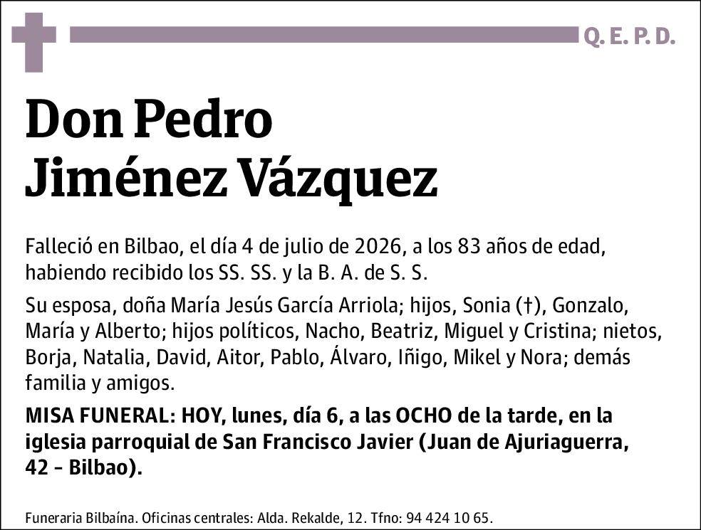 Pedro Jiménez Vázquez