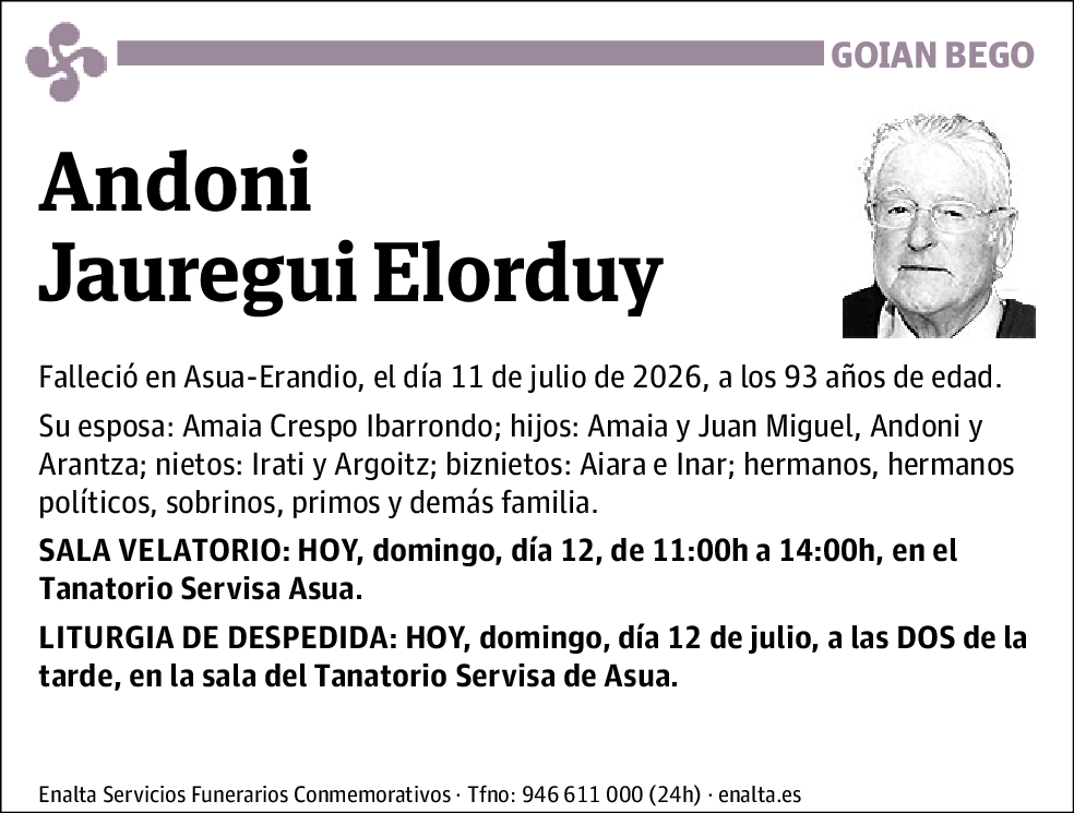 Andoni Jauregui Elorduy