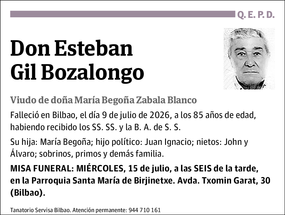 Esteban Gil Bozalongo