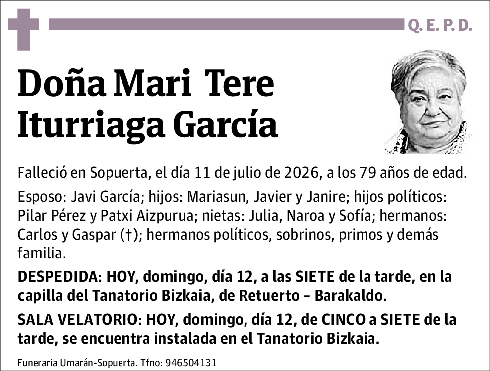 Mari Tere Iturriaga García