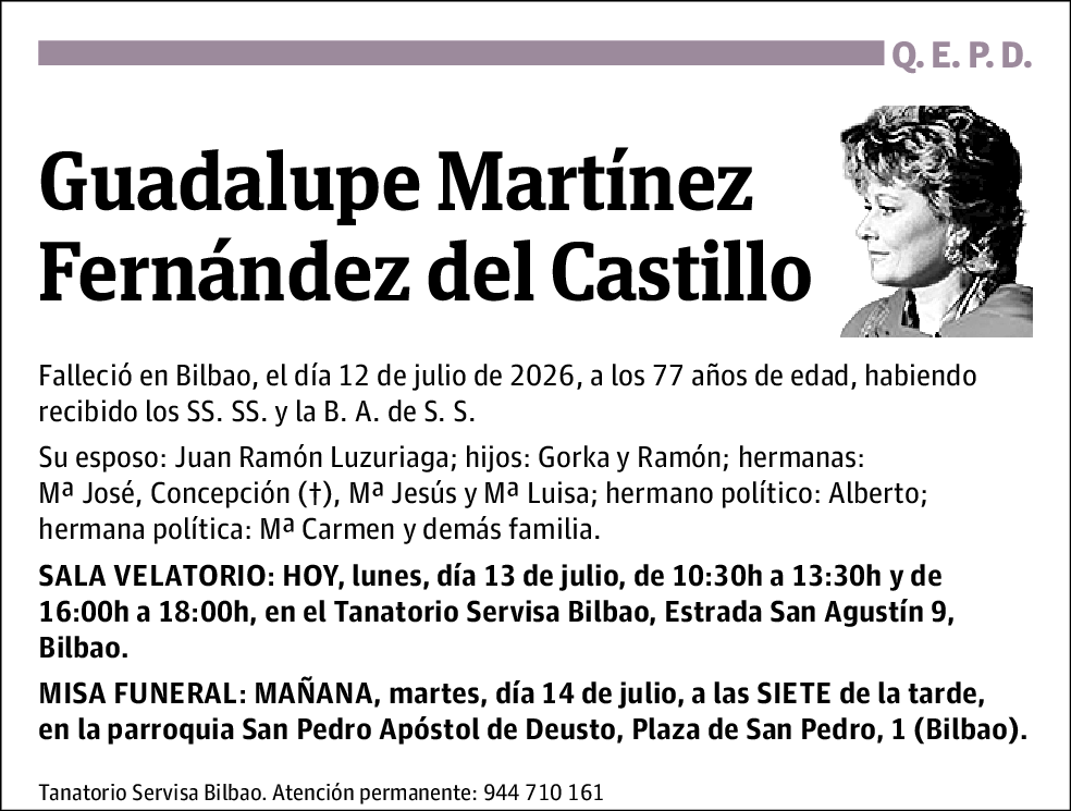 Guadalupe Martínez Fernández del Castillo