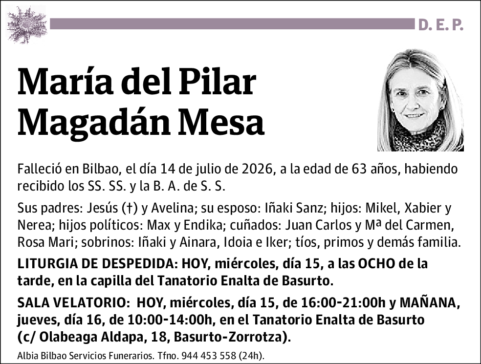 María del Pilar Magadán Mesa
