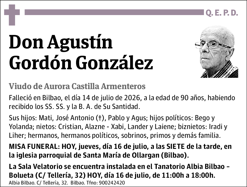 Agustín Gordón González