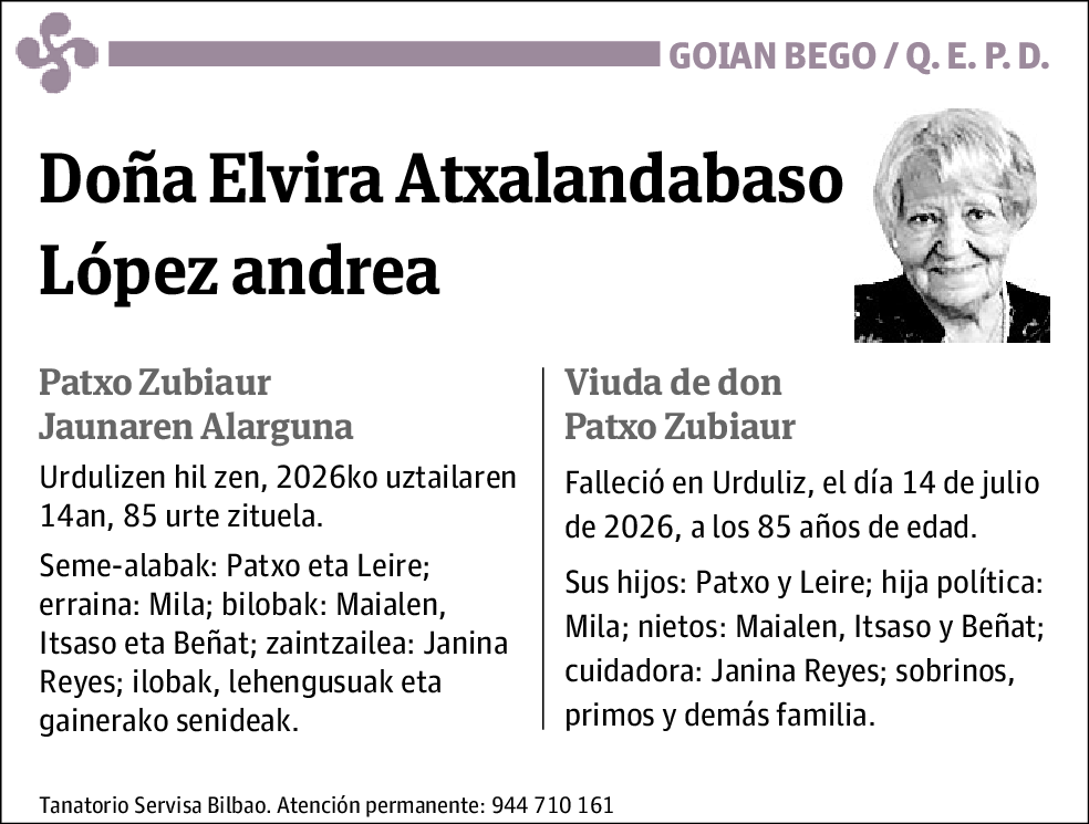Elvira Atxalandabaso López