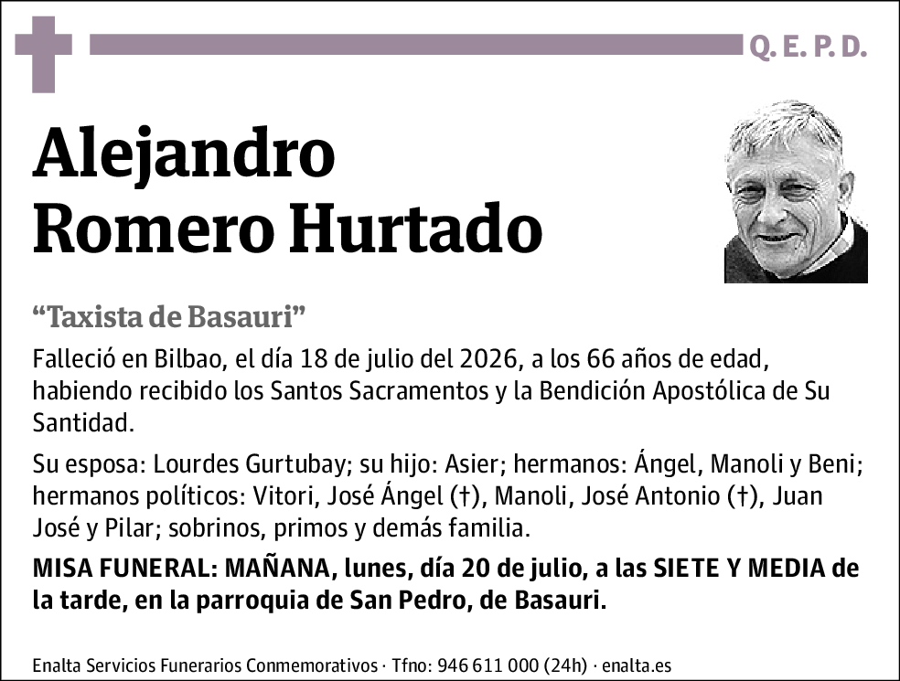 Alejandro Romero Hurtado