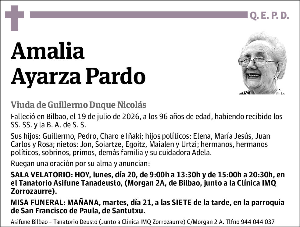 Amalia Ayarza Pardo