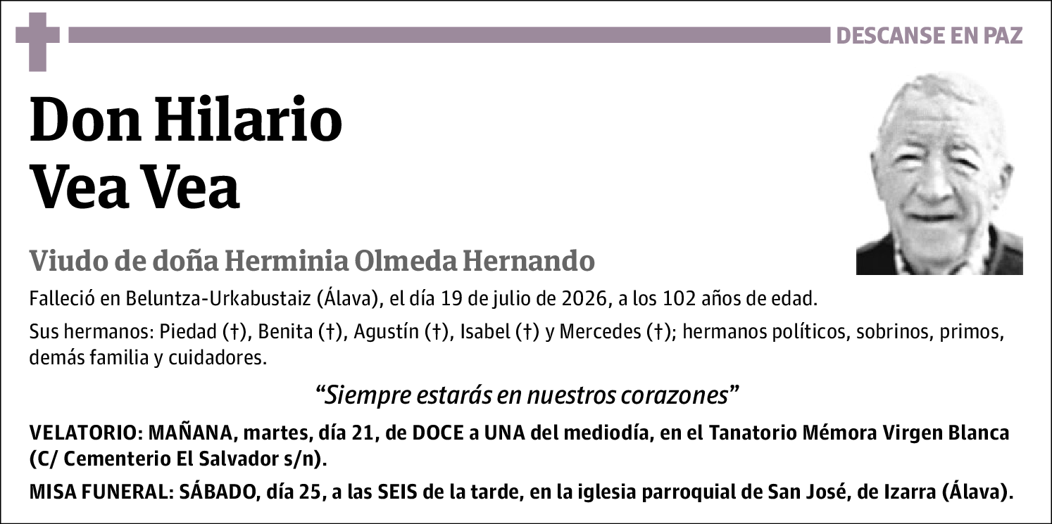 Hilario Vea Vea