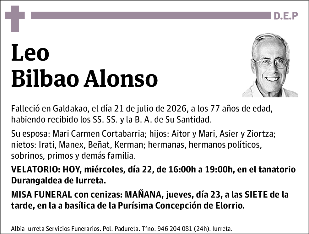 Leo Bilbao Alonso