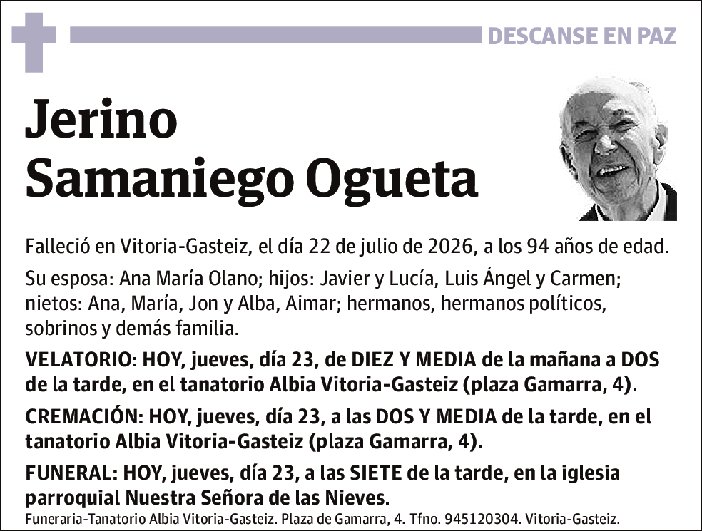 Jerino Samaniego Ogueta