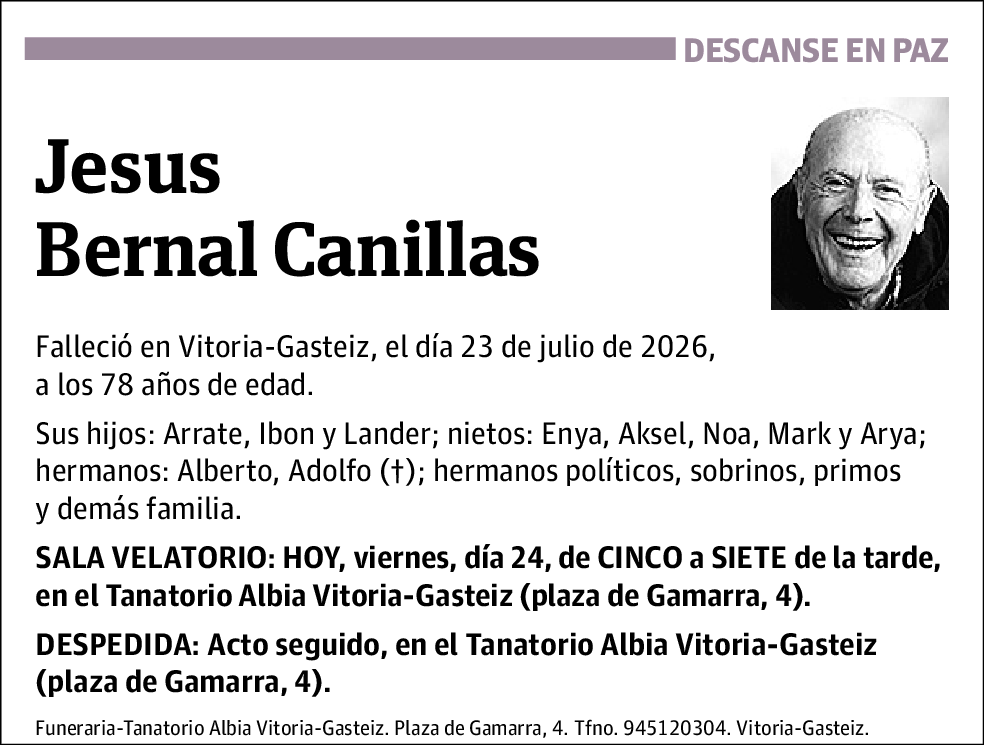 Jesus Bernal Canillas