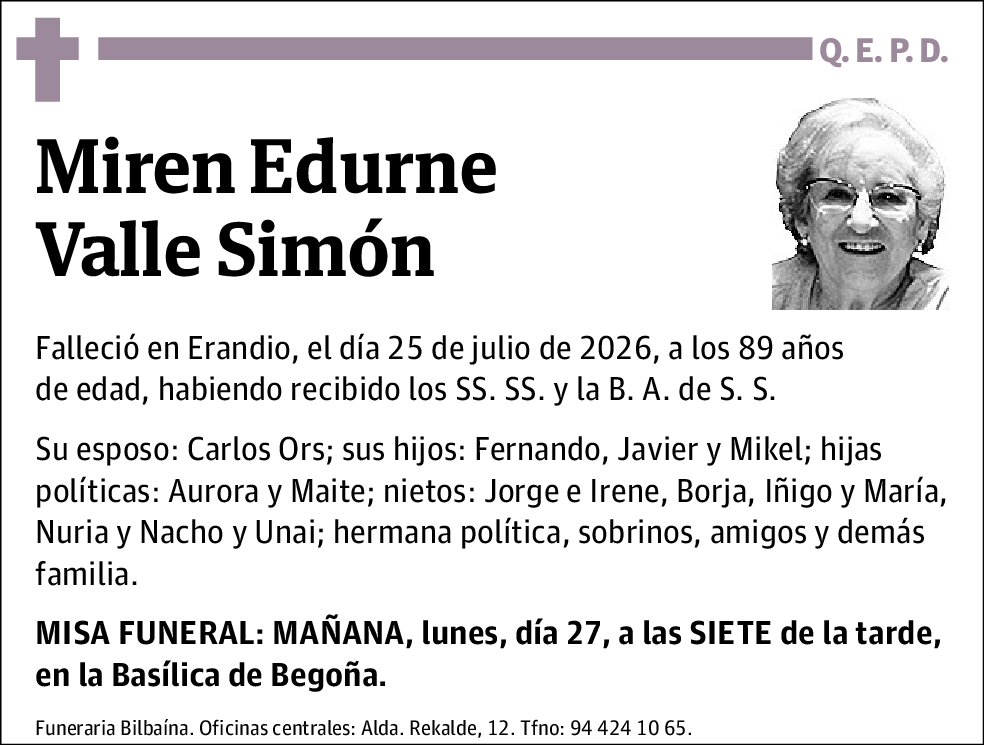 Miren Edurne Valle Simón