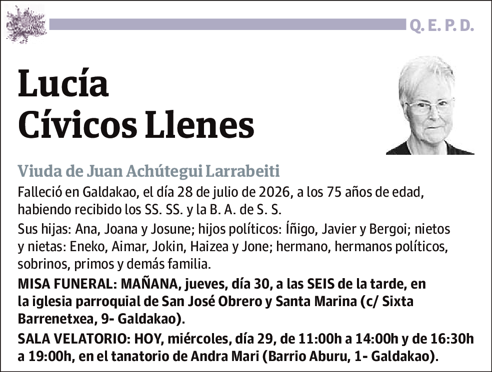 Lucía Cívicos Llenes