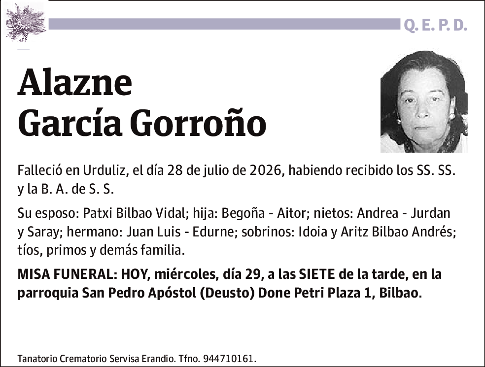 Alazne García Gorroño