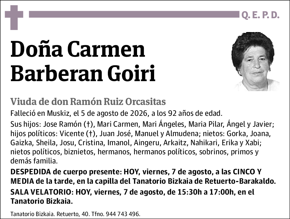 Carmen Barberan Goiri
