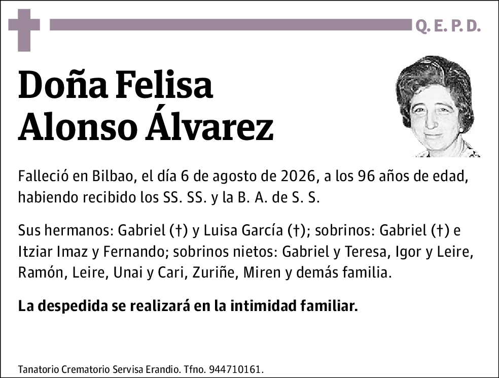 Felisa Alonso Álvarez