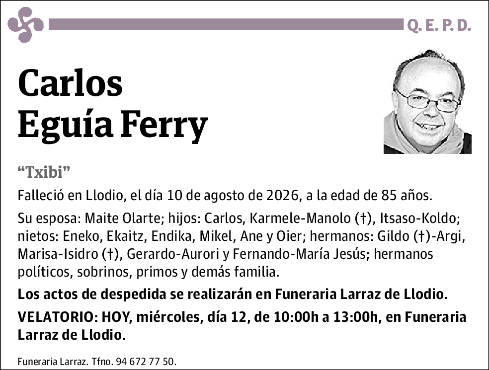 Carlos Eguía Ferry