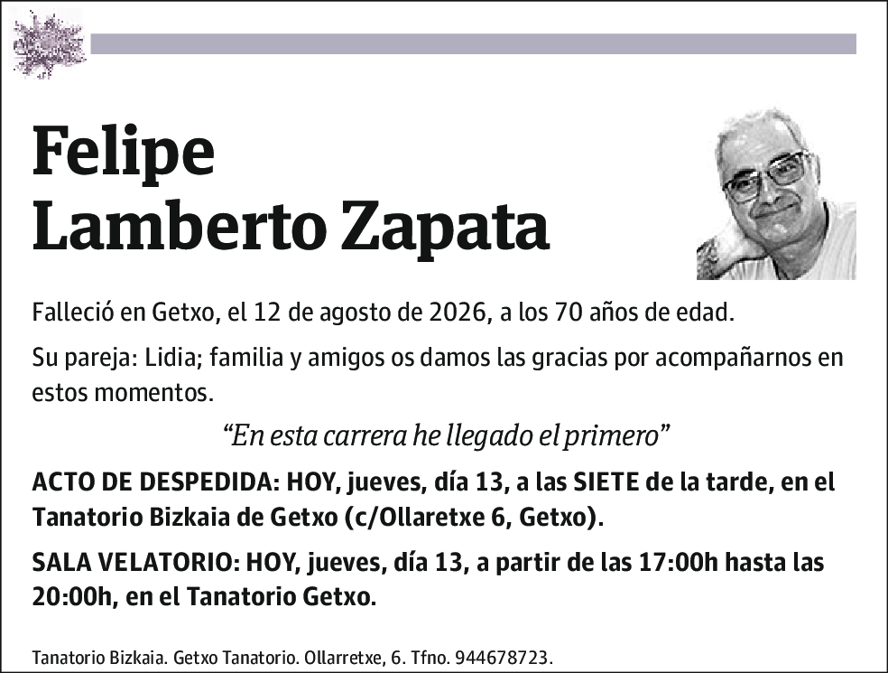 Felipe Lamberto Zapata