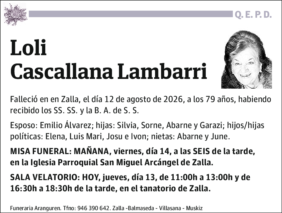 Loli Cascallana Lambarr