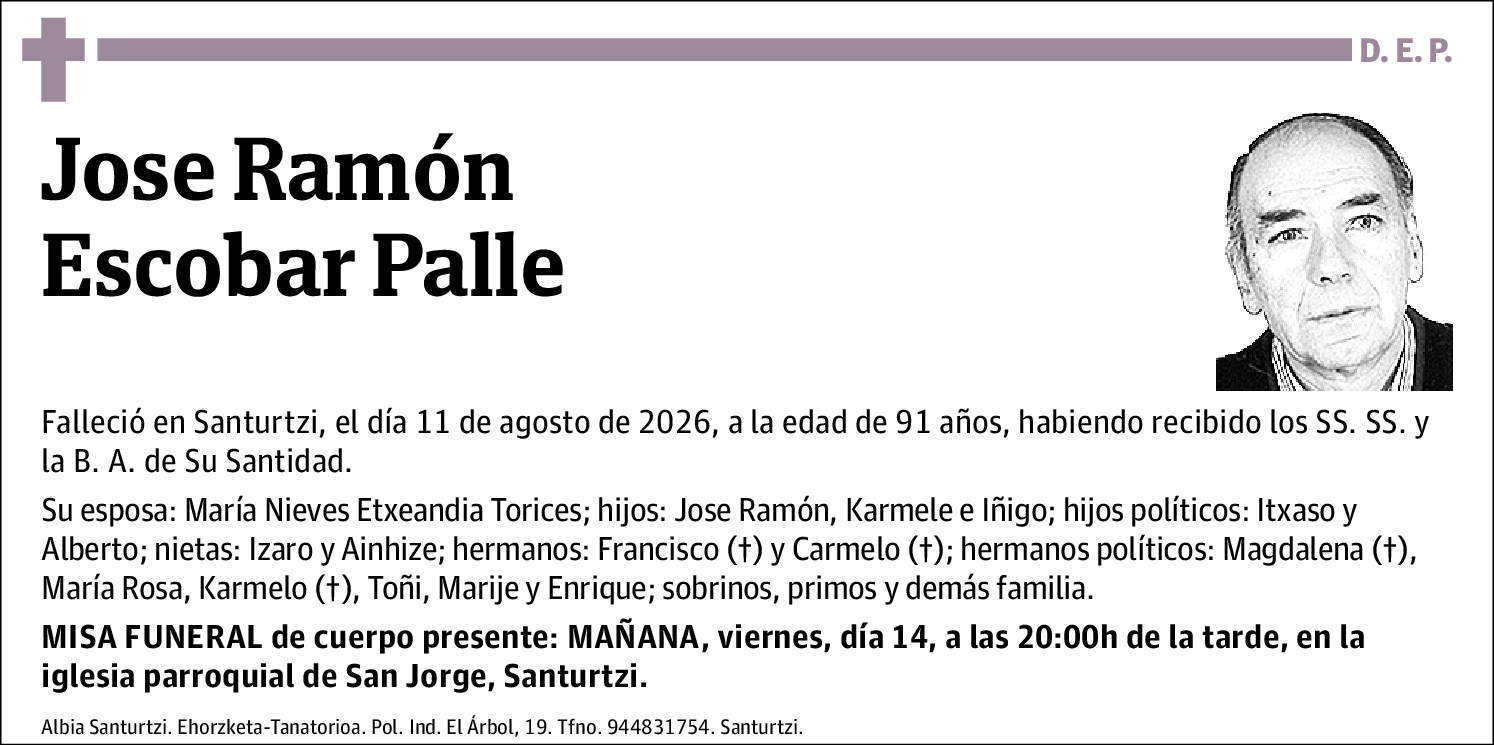 José Ramón Escobar Palle