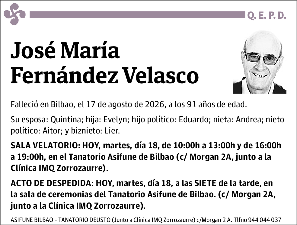 Jose María Fernández Velasco