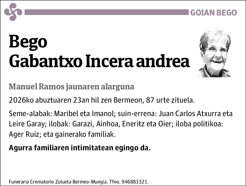 Bego Gabantxo Incera