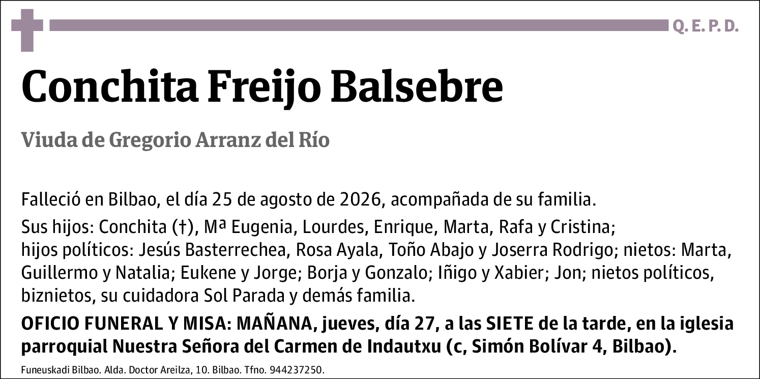 Conchita Freijo Balsebre