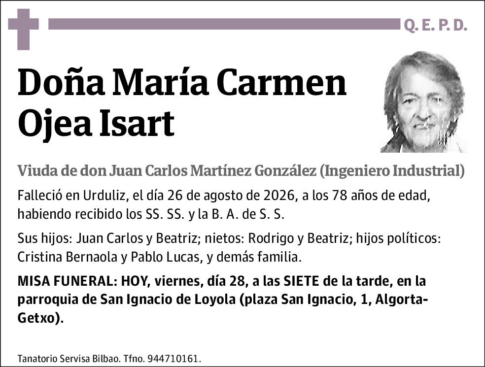 María Carmen Ojea Isart
