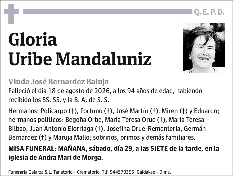 Gloria Uribe Mandaluniz