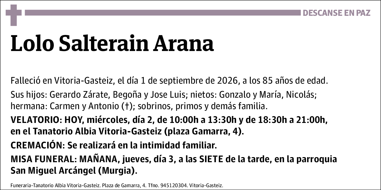 Lolo Salterain Arana