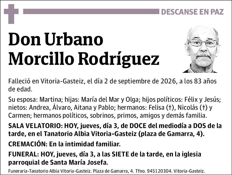 Urbano Morcillo Rodríguez