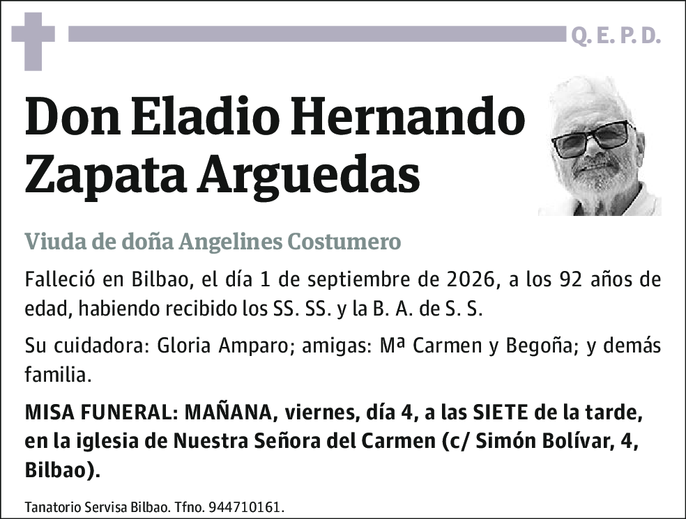 Eladio Hernando Zapata Arguedas