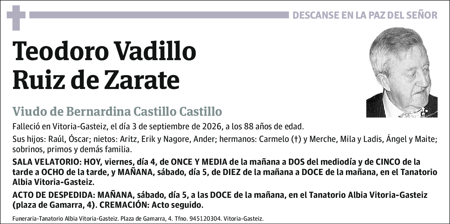 Teodoro Vadilla Ruiz de Zarate