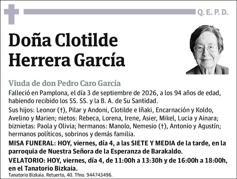 Clotilde Herrera García