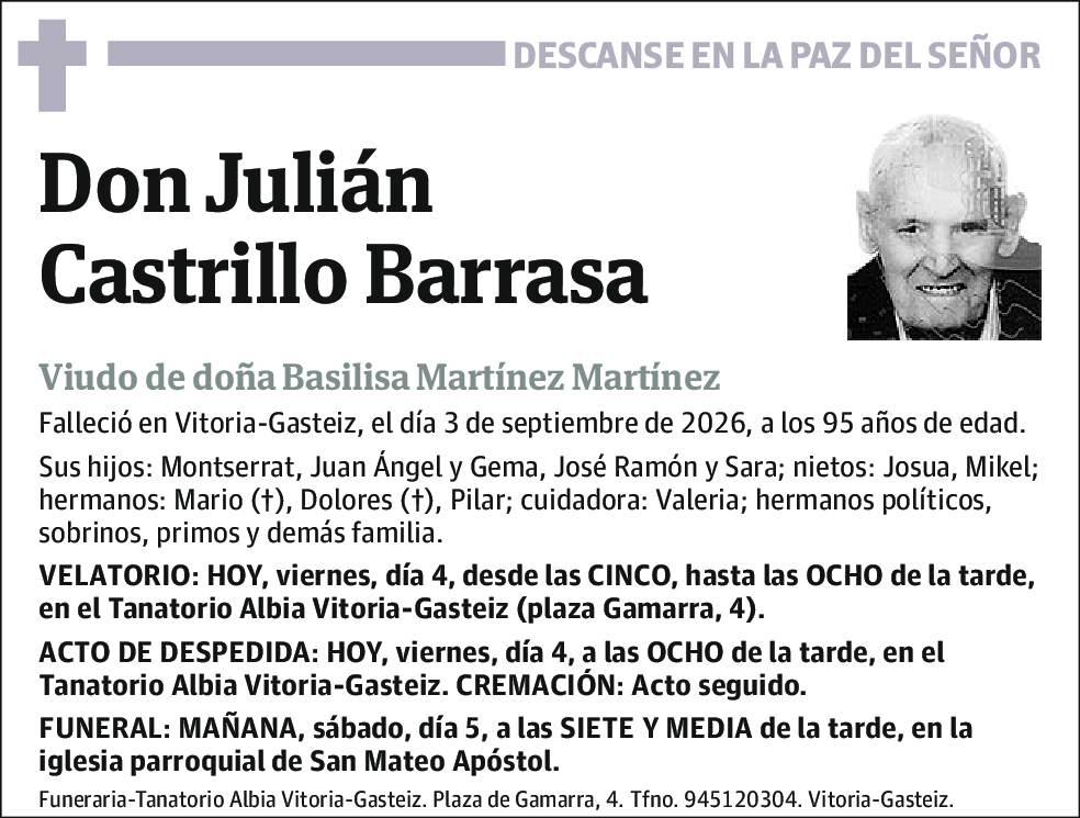 Julian Castrillo Barrasa