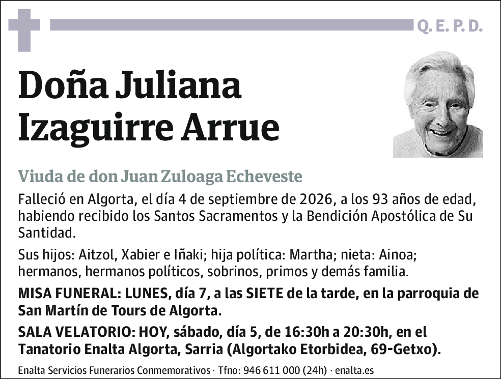 Juliana Izaguirre Arrue