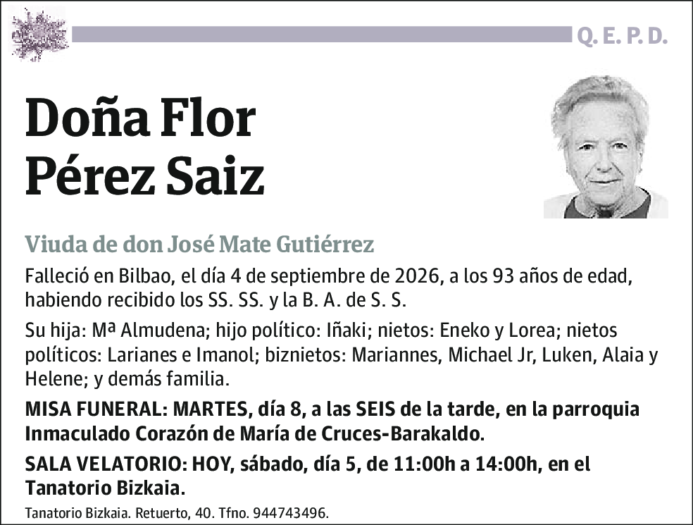 Flor Pérez Saiz