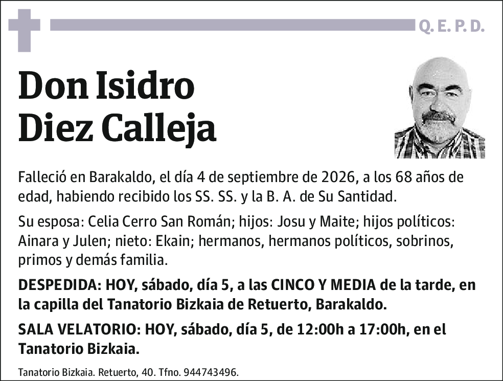 Isidro Diez Calleja