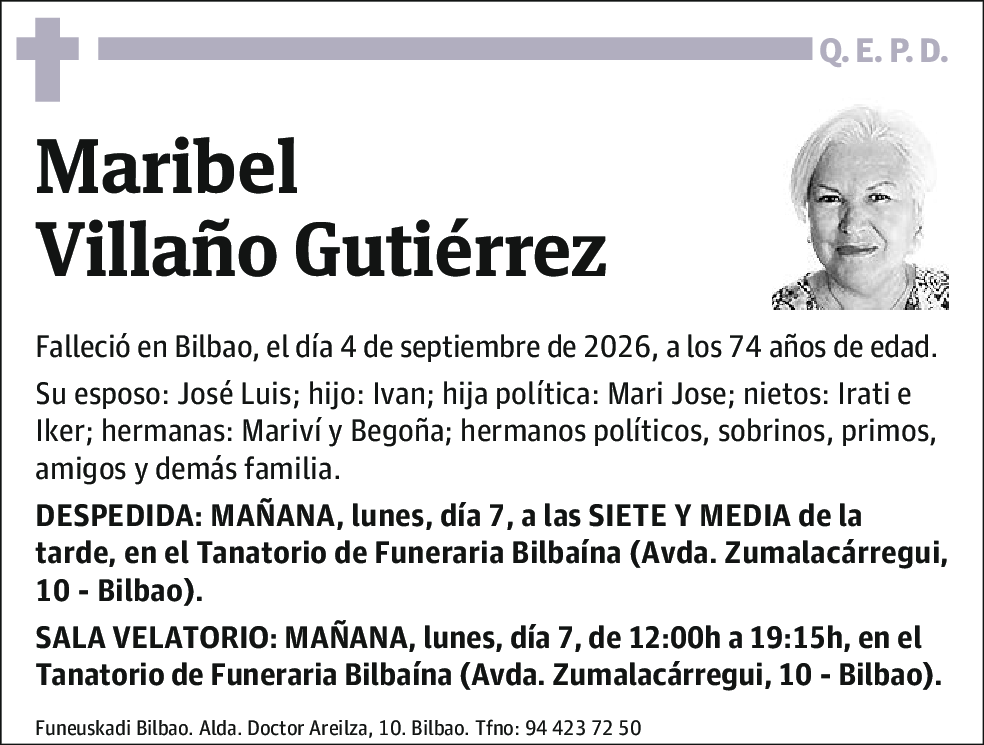 María Isabel Villaño Gutiérrez